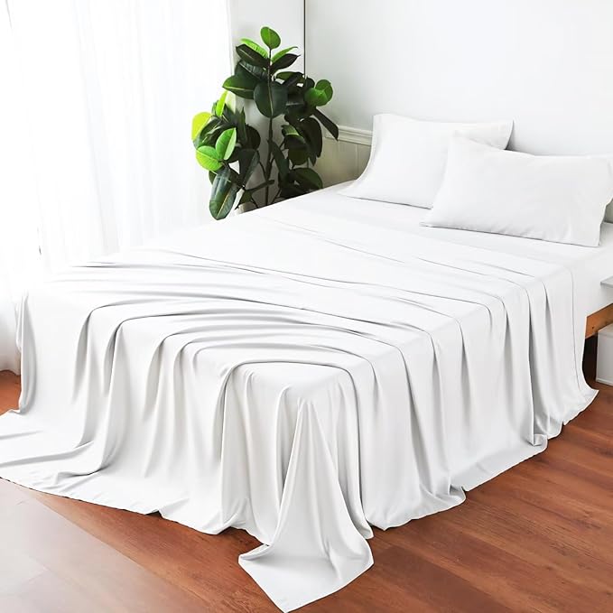 Luneabed™ 100% Bamboo Fibre Bedsheet Flat Sheet