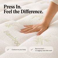 Luneabed™ CloudSoft Cooling Mattress Topper