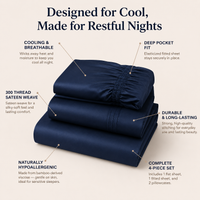 Luneabed™ Premium Bamboo Cooling Sheet Set