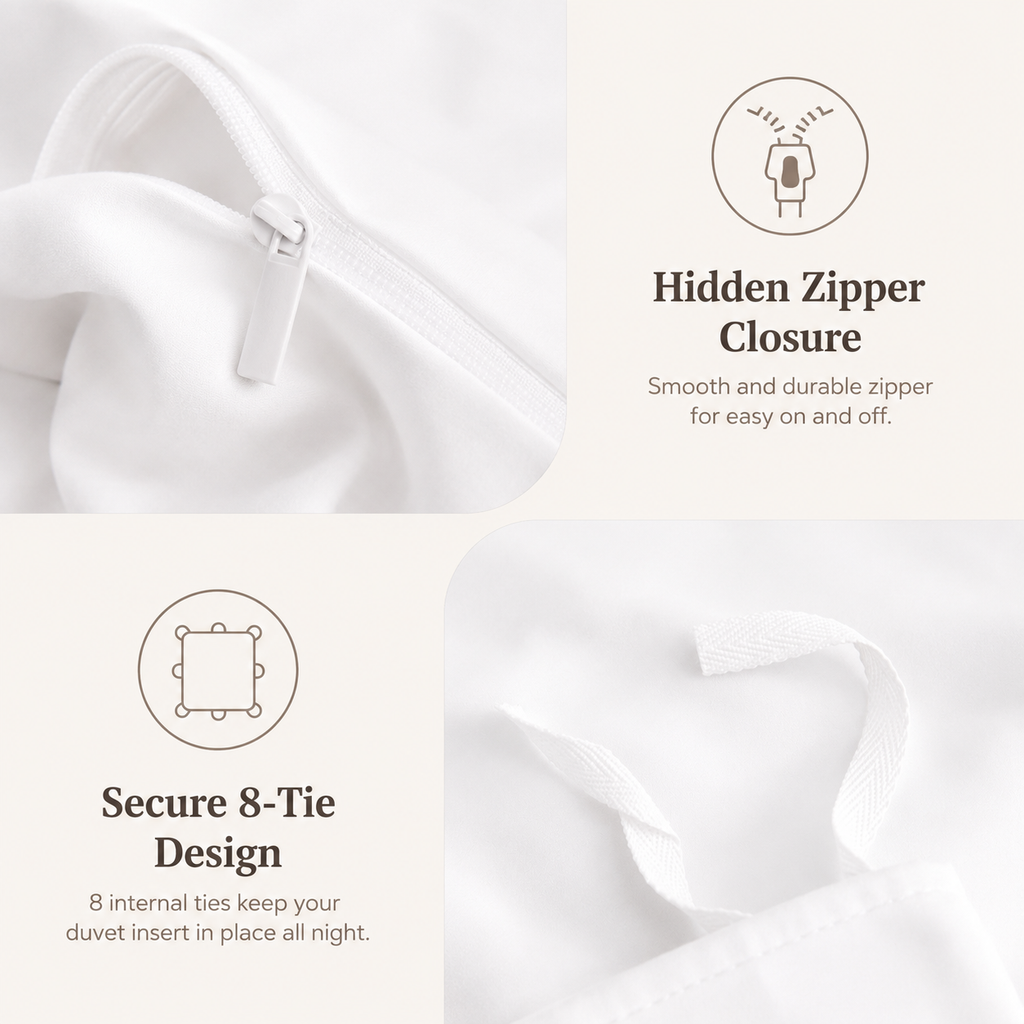 Luneabed™ Bamboo Lyocell Cooling Duvet Cover