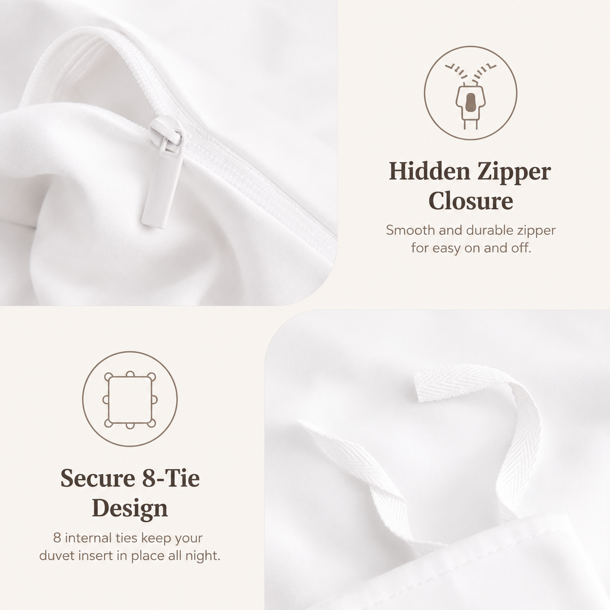 Luneabed™ Bamboo Lyocell Cooling Duvet Cover