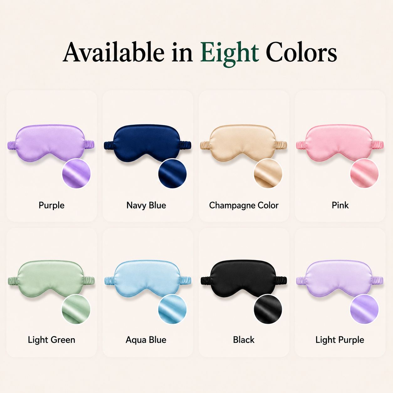 Luneabed™ Soft Imitation Sleeping Eye Mask