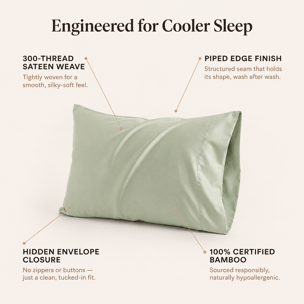 Luneabed™ Bamboo Viscose Pillowcases