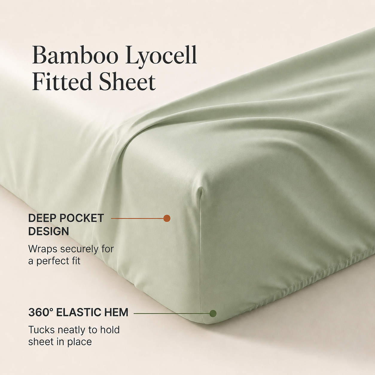 Luneabed™ Airflow Cooling Fitted Sheet