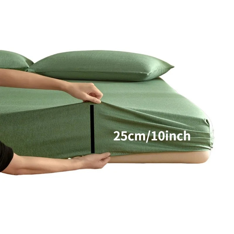 Luneabed™ 100% Bamboo Fibre Fitted Sheet