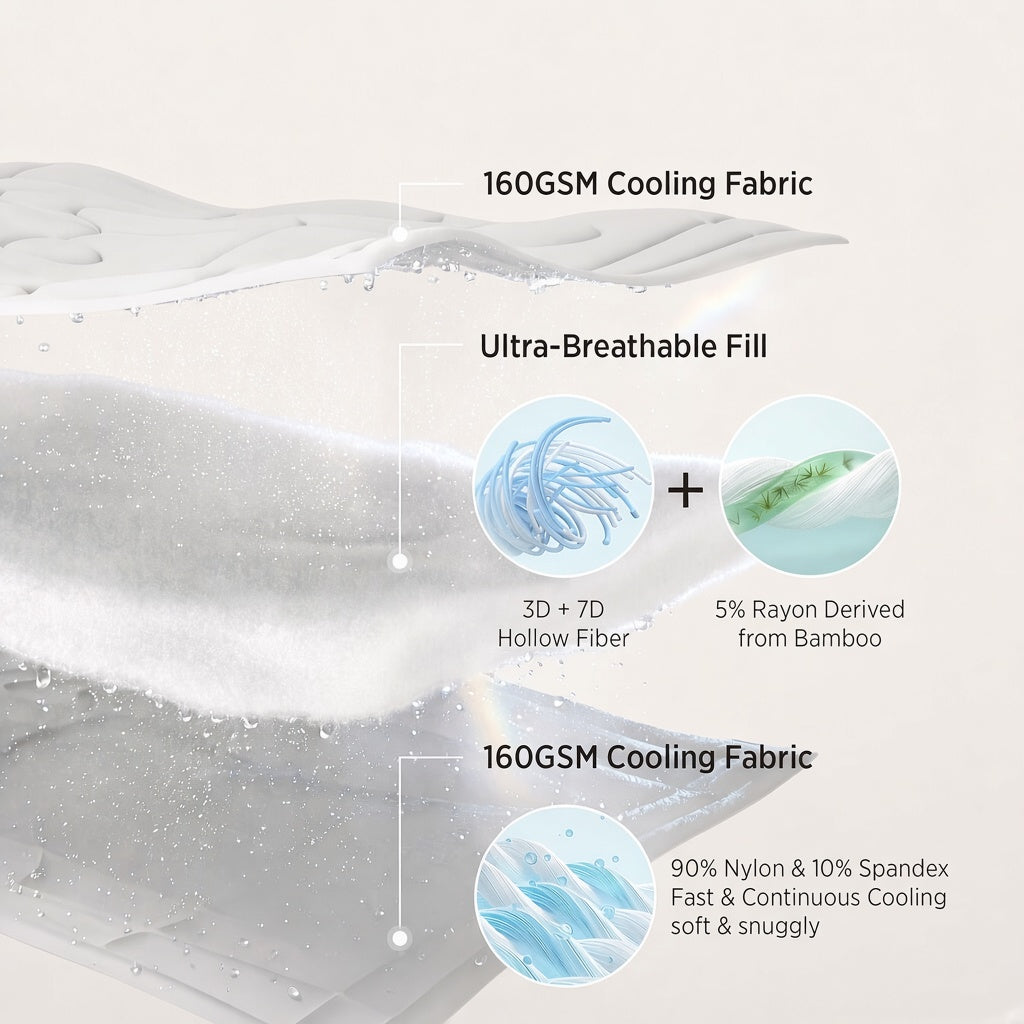 Why Luneabed Helps You Sleep Cooler & Feel Gentler